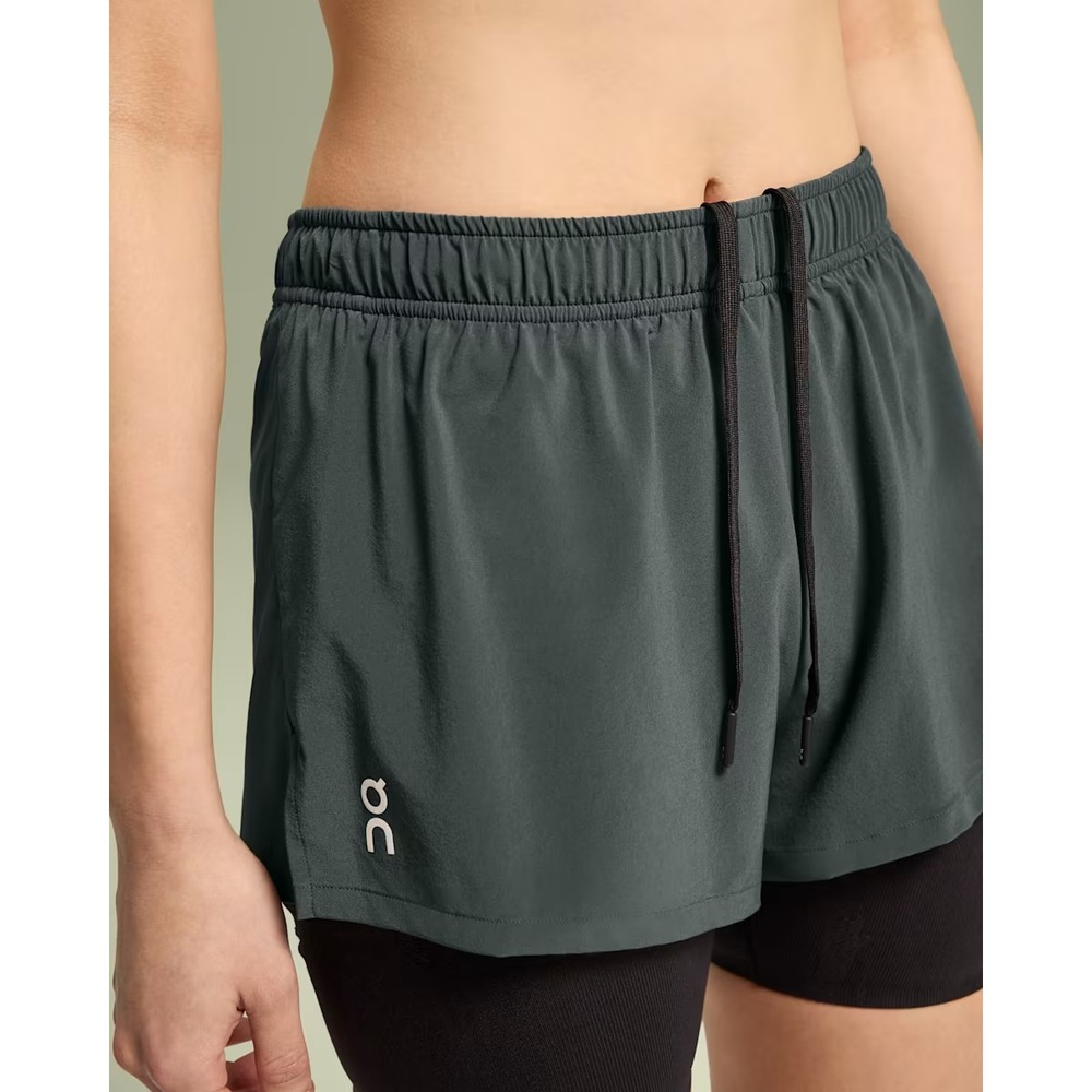 On® Running (Women's XL) Pace™ Short in Lead/Black - $120